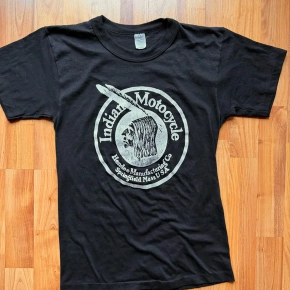 VINTAGE Indian Motorcycle tee - Picture 3 of 8